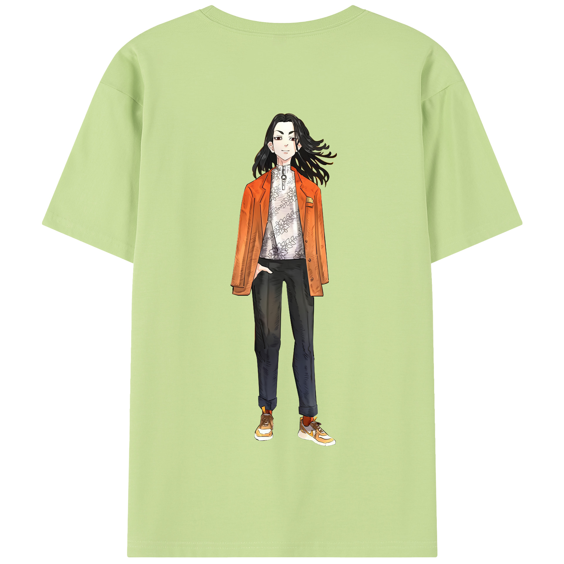 （画像用） 東京リベンジャーズ Tokyo Revengers 綿100％半袖Tシャツ（背面プリント）